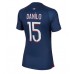 Tanie Strój piłkarski Paris Saint-Germain Danilo Pereira #15 Koszulka Podstawowej dla damskie 2023-24 Krótkie Rękawy